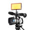 Luz video profissional da câmera das luzes DSLR do diodo emissor de luz com Front Diffuser magnetizado