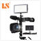 Luz video profissional da câmera das luzes DSLR do diodo emissor de luz com Front Diffuser magnetizado