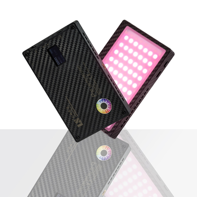 o bolso de 3200k Rgb HS-P12 conduziu o controle móvel video do APP dos efeitos da luz da luz 15